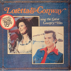 Conway Twitty & Loretta Lynn Sing The Great Country Hits Vinyl LP USED