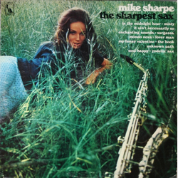 Mike Sharpe The Sharpest Sax Vinyl LP USED