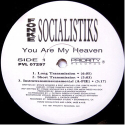 Fonke Socialistiks You Are My Heaven USED VINYL 12INCH