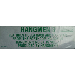 Hangmen 3 Holla Back (Holla Boston) VINYL 12" USED