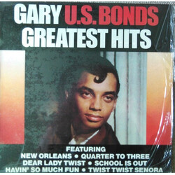 Gary U.S. Bonds Greatest Hits Vinyl LP USED