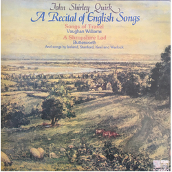 John Shirley-Quirk / Ralph Vaughan Williams / George Butterworth A Recital Of English Songs Vinyl LP USED