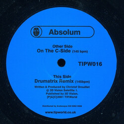 Absolum On The C-Side / Drumatrix Remix USED VINYL 12INCH