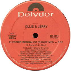 Ollie And Jerry Electric Boogaloo USED VINYL 12INCH 33 S RPM