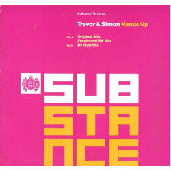 Trevor & Simon Hands Up USED VINYL 12INCH 33 S RPM