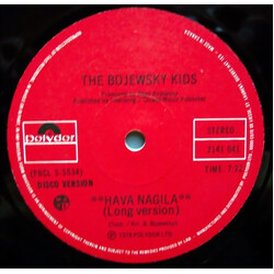 The Bojewsky Kids Hava Nagila USED VINYL 12INCH