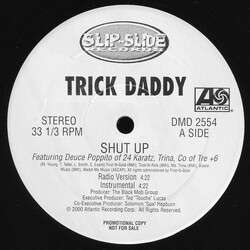 Trick Daddy Shut Up USED VINYL 12INCH PROMO