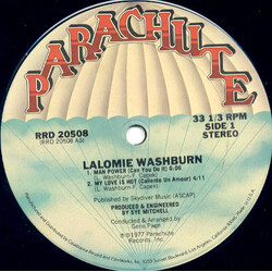 Lalomie Washburn Man Power (Can You Do It) USED VINYL 12INCH 33 S RPM SINGLE SIDED