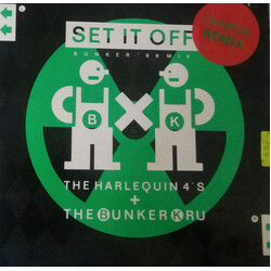 Bunker Kru / Harlequin Four's Set It Off (Bunker '88 Mix) USED VINYL 12INCH 45 RPM