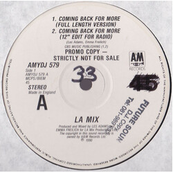 L.A. Mix Coming Back For More USED VINYL 12INCH 33 S RPM PROMO