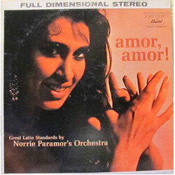 Norrie Paramor And His Orchestra Amor, Amor! Great Latin Standards By Norrie Paramor's Orchestra Vinyl LP USED