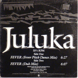 Juluka Fever USED VINYL 12INCH PROMO 33 S RPM