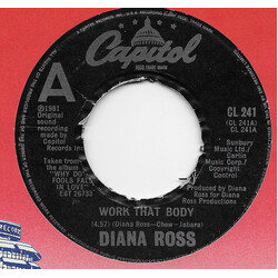 Diana Ross Work That Body Vinyl 7" USED
