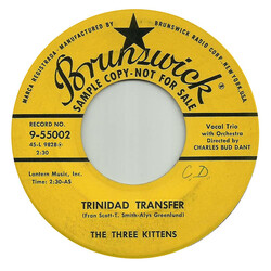 The Three Kittens Cat An' Mouse/Trinidad Transfer USED VINYL 7INCH SINGLE PROMO