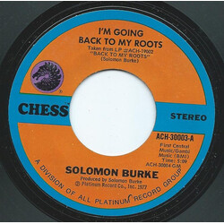 Solomon Burke I'm Going Back To My Roots / Love's Paradise USED VINYL 7INCH 45 RPM SINGLE STYRENE STEREO