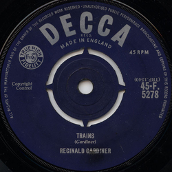 Reginald Gardiner Trains Vinyl 7" USED