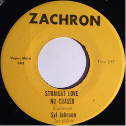 Syl Johnson Straight Love No Chaser / Surrounded USED VINYL 7INCH 45 RPM