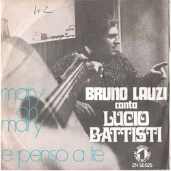 Bruno Lauzi Bruno Lauzi Canta Lucio Battisti USED VINYL 7INCH 45 RPM MONO