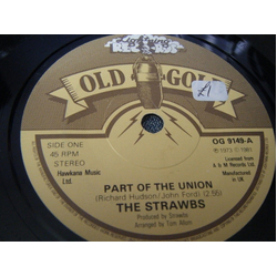 Strawbs Part Of The Union / Lay Down Vinyl 7" USED
