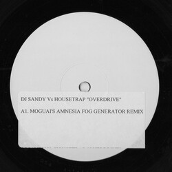 DJ Sandy (4) / Housetrap Overdrive USED VINYL 12INCH WHITE LABEL