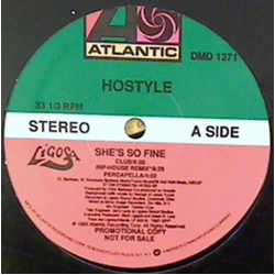 Hostyle (2) She's So Fine / Keep On Movin' Vinyl 12" USED