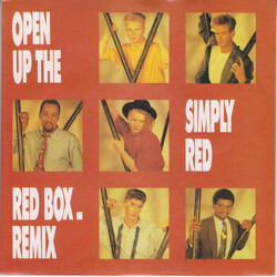 Simply Red Open Up The Red Box USED VINYL 7INCH SINGLE 45 RPM