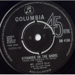 Acker Bilk / The Leon Young String Chorale Stranger On The Shore USED VINYL 7INCH 45 RPM SINGLE REPRESS
