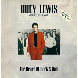 Huey Lewis & The News The Heart Of Rock & Roll USED VINYL 12INCH 45 RPM EP STEREO