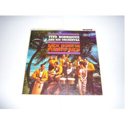 Tito Rodriguez & His Orchestra Back Home In Puerto Rico Vinyl LP USED