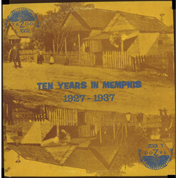 Various Ten Years In Memphis 1927-1937 Vinyl LP USED