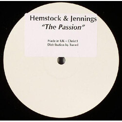 Hemstock & Jennings The Passion USED VINYL 12INCH WHITE LABEL 33 S RPM