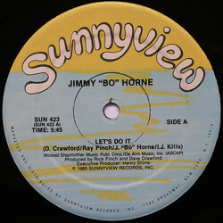 Jimmy "Bo" Horne Let's Do It Vinyl 12" USED