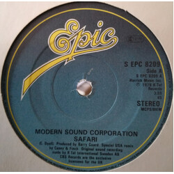Modern Sound Corporation Safari Vinyl 7" USED