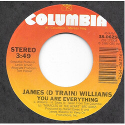 James "D-Train" Williams You Are My Everything USED VINYL 7INCH SINGLE