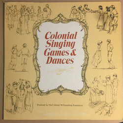 Various Colonial Singing Games And Dances Vinyl LP USED