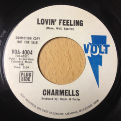 The Charmels Lovin' Feeling / Sea Shell USED VINYL 7INCH 45 RPM PROMO STYRENE
