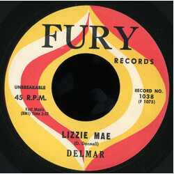Delmar Donnell Lizzie Mae / Depending On You USED VINYL 7INCH 45 RPM