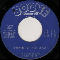 Kenny Price Walking On New Grass / Wasting My Time USED VINYL 7INCH 45 RPM