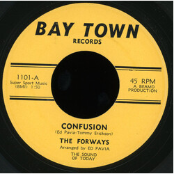 The Forways Confusion / Confusion (Instrumental) USED VINYL 7INCH 45 RPM