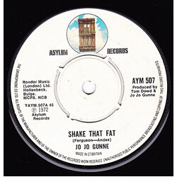 Jo Jo Gunne Shake That Fat USED VINYL 7INCH 45 RPM SINGLE