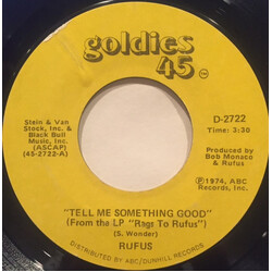 Rufus Tell Me Something Good USED VINYL 7INCH 45 RPM REISSUE