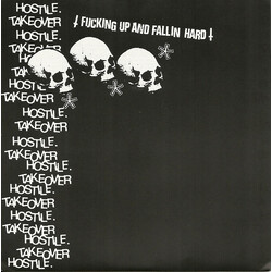 Hostile Takeover (2) Fucking Up And Fallin Hard USED VINYL 7INCH 33 S RPM EP