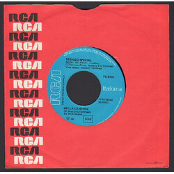 Perigeo Bella La Città USED VINYL 7INCH 45 RPM PROMO STEREO