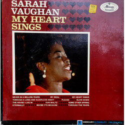 Sarah Vaughan My Heart Sings Vinyl LP USED