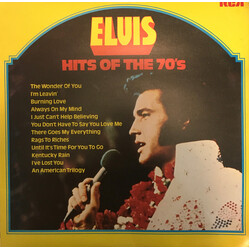Elvis Presley Hits Of The 70's Vinyl LP USED