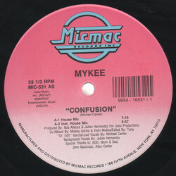 Mykee Confusion USED VINYL 12INCH 33 S RPM SINGLE