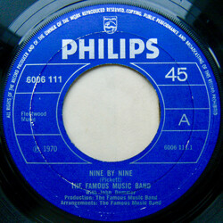 John Dummer's Famous Music Band Nine By Nine USED VINYL 7INCH 45 RPM
