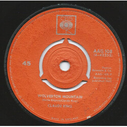 Claude King (2) Wolverton Mountain / Little Bitty Heart USED VINYL 7INCH 45 RPM SINGLE
