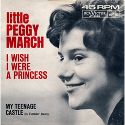Peggy March I Wish I Were A Princess Vinyl 7" USED