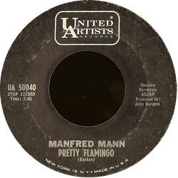 Manfred Mann Pretty Flamingo Vinyl 7" USED